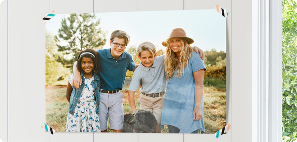 Foto Poster mit Einzelbild
